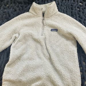 Small patagonia fleece quarter zip